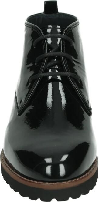 Sioux Zwarte nette schoenen met uitneembaar voetbed - Foto 4