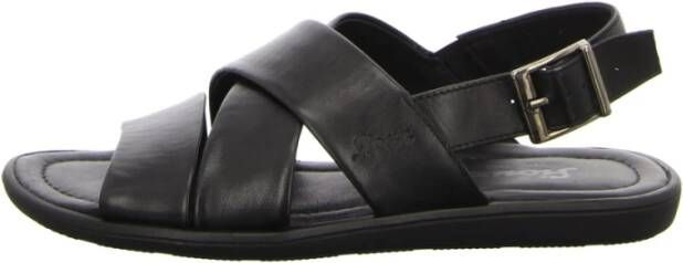 Sioux Sandalen met bandjes voor dames in effen kleur