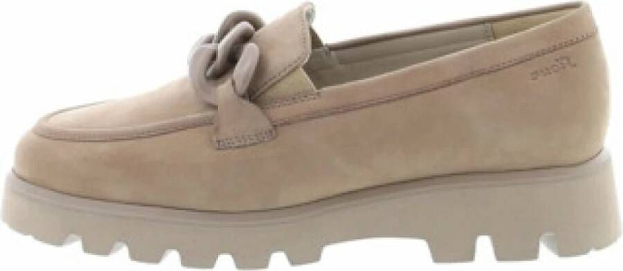Sioux Taupe Dames Mocassins Comfortabele Stijl