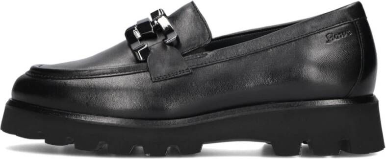 Sioux Zwarte Meredira Loafers voor Dames