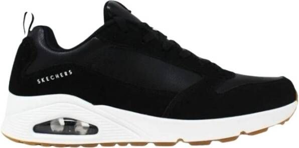 Skechers Uno Stacre Sneaker Casual en Sportieve Herenschoen Zwart Heren - Foto 3