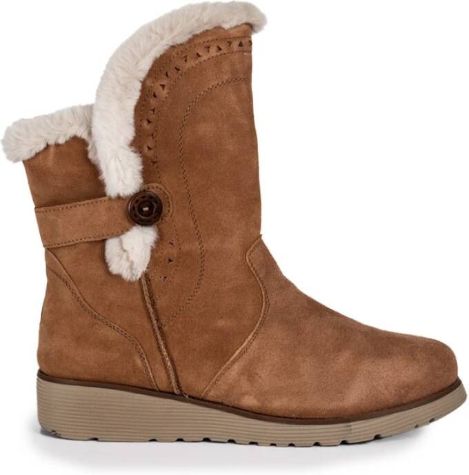 Skechers Mid Apex Boot Laarzen Brown Dames