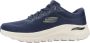 Skechers Arch Fit 2.0 Heren Sneakers Donkerblauw - Thumbnail 2