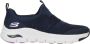 Skechers Arch Fit Modern Rhythm Dames Instappers Donkerblauw - Thumbnail 24