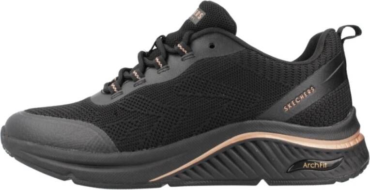 Skechers Arch Fit S-Miles Sneakers Black Dames