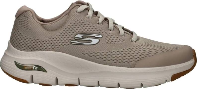 Skechers Arch Fit Sneaker Comfortabel en stijlvol Beige Heren