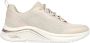 Skechers Arch Fit S-Miles Sonrisas Vrouwen Beige Sneakers - Thumbnail 2