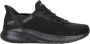 Skechers Slip-ins: BOBS Sport Squad Chaos heren Zwart Extra comfort Memory Foam - Thumbnail 2