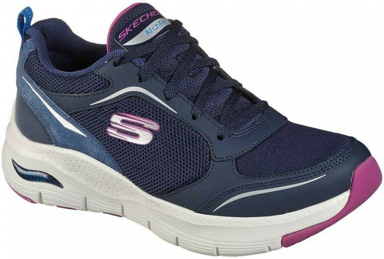 Skechers Blå Arch Fit Gentle Stride Sneakers Blauw Dames