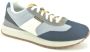 Skechers Blauw Combi Runner N. Sneakers voor heren Blauw Heren - Thumbnail 2