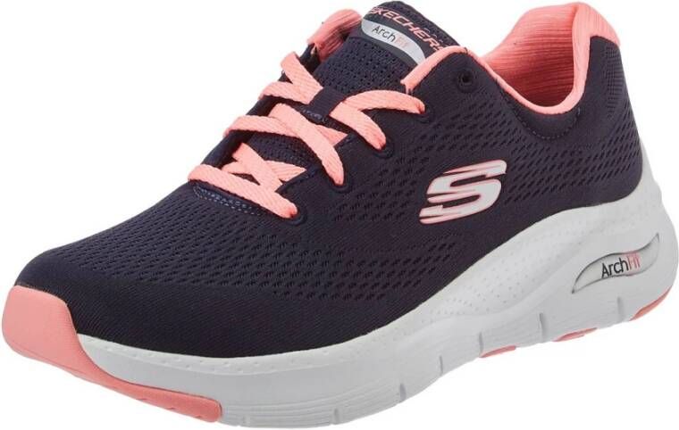 Skechers Blauwe Casual Veterschoen voor Dames