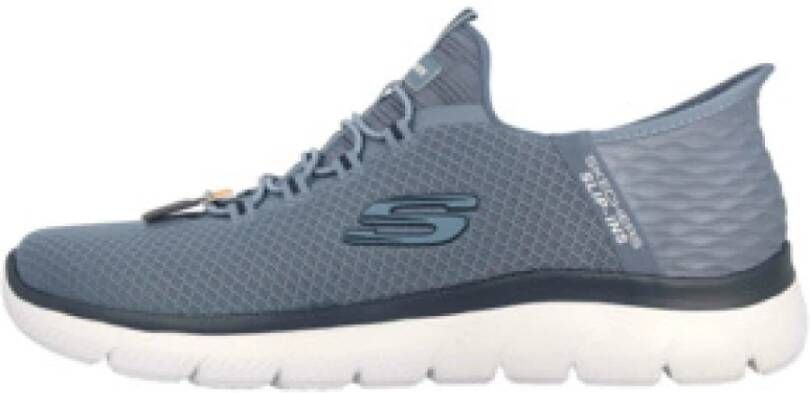 Skechers Blauwe Heren Sneakers Assortiment