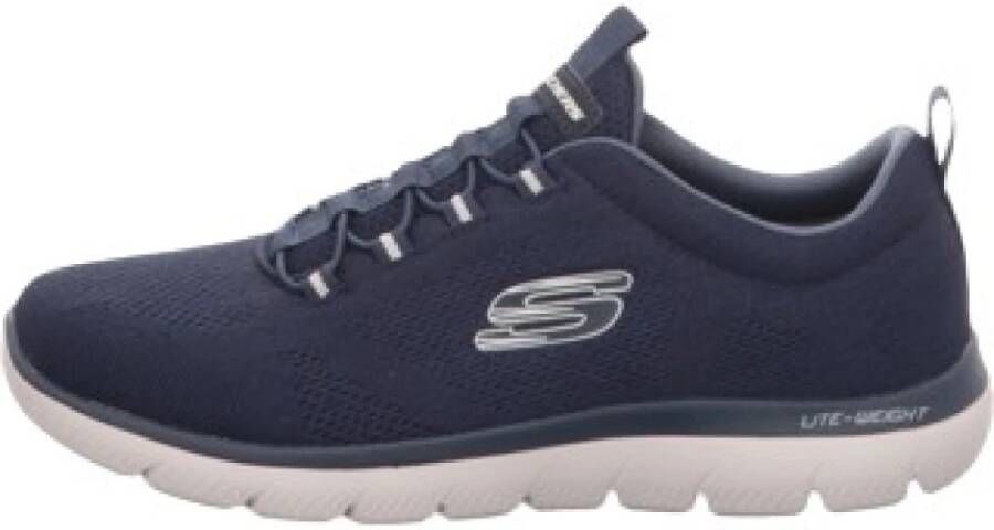Skechers Slip-on sneakers Summits Vrijetijdsschoen slipper comfortschoen met elastische bungee-veters - Foto 5