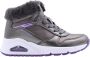 Skechers Uno Cozy On Air Meisjes Sneakers Gunmetal - Thumbnail 4