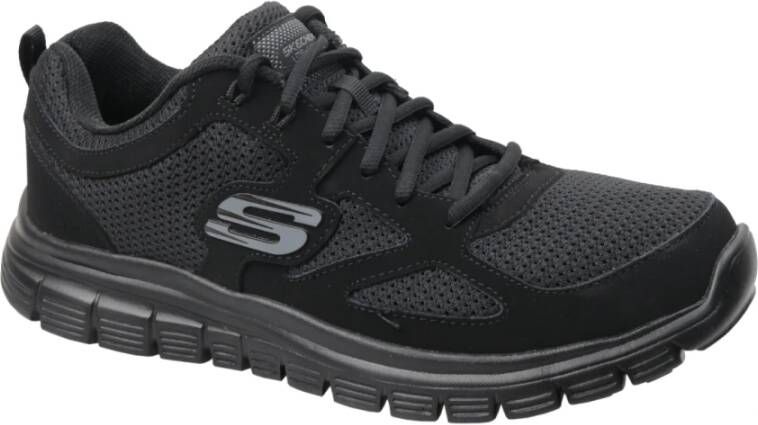Skechers Burns Agoura Zwarte Sneakers Black Heren - Foto 3