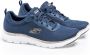 Skechers Flex Appeal 4.0-Brilliant Sneakers Blue Dames - Thumbnail 1