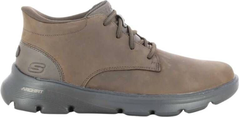 Skechers Bruine Herenschoenen