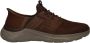 Skechers Bruine Slip-On Vegan Sneakers met Arch Support Brown Heren - Thumbnail 16