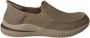 Skechers Hands Free Slip-Ins Delson 3.0 Cabrino Instappers Heren Taupe - Thumbnail 1