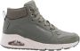 Skechers Uno Stacre Shine Veterboots groen Suede - Thumbnail 2