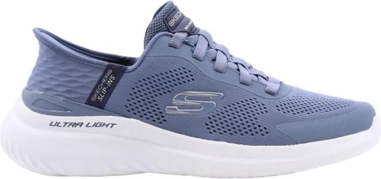 Skechers Casual Heren Sneakers Blue Heren