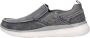 Skechers Delson 2.0 Larwin heren instappers blauw - Thumbnail 2