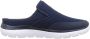 Skechers Summits Vindicator heren pantoffels Blauw Extra comfort Memory Foam - Thumbnail 2