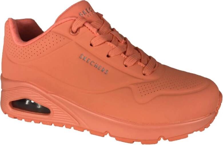 Skechers Casual Sneaker Schoenen Orange Dames