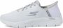 Skechers Slip-ins Go Walk Flex New World Heren Instappers Wit - Thumbnail 9