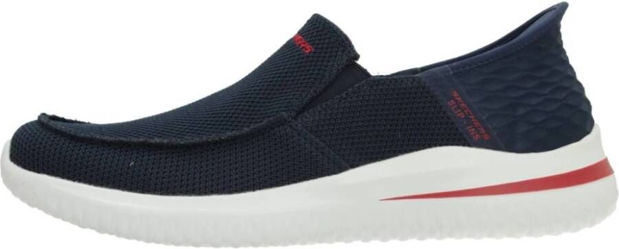 Skechers Casual Sneakers Delson 3.0 Blue Heren