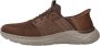 Skechers Bruine Slip-On Vegan Sneakers met Arch Support Brown Heren - Thumbnail 25