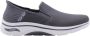 Skechers Casual Stijl Sneakers Gray Heren - Thumbnail 2