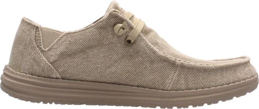Skechers Casual Strand Loafer Schoen Beige Heren