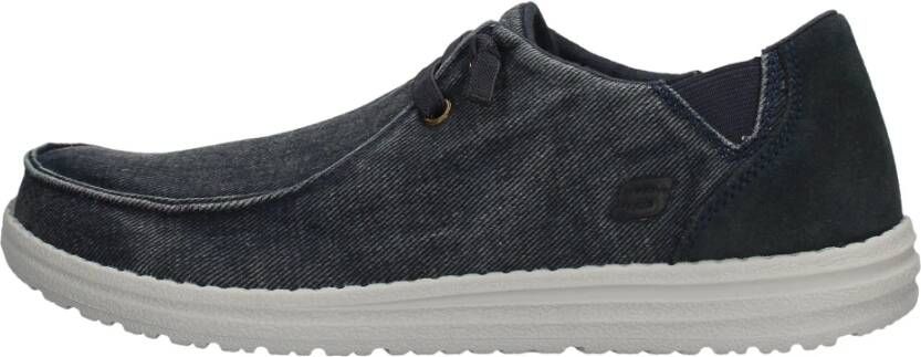 Skechers Casual Strand Loafer Schoen Blue Heren