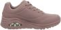 Skechers Sneakers met sleehak Uno Stand on Air met fijne perforatie vrijetijdsschoen halfhoge schoen veterschoen - Thumbnail 2
