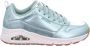 Skechers Sneakers Uno Metallixs sleesneaker plateausneaker veterschoen lage schoen in metallic-look - Thumbnail 2