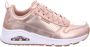 Skechers Sneakers Uno Metallixs Wedge sneakers plateausneakers veterschoenen met Skech-Air - Thumbnail 3