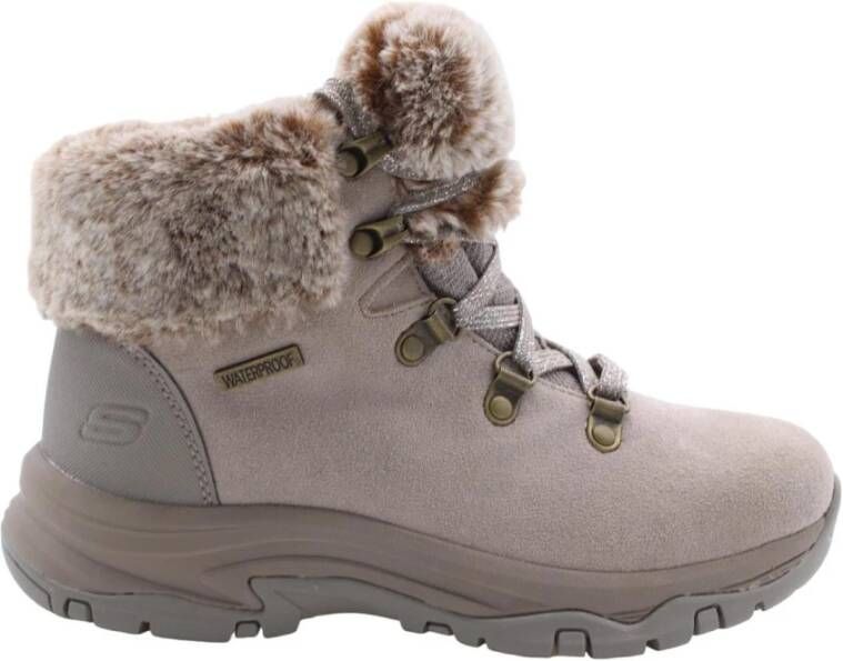 Skechers On The Go Joy-Plush Dreams 144042-DKTP Vrouwen Grijs Laarzen Sneeuw laarzen - Foto 5