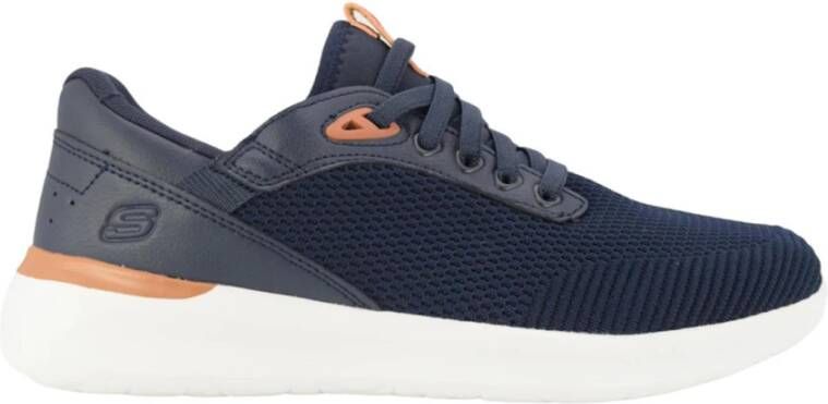 Skechers Comfort Slip-On Sneaker Blue Heren