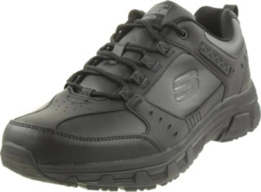 Skechers Comfort Veterschoenen voor Heren in Zwart