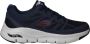 Skechers Arch Fit-Charge Back 232042-NVRD Mannen Marineblauw Trainingschoenen - Thumbnail 3