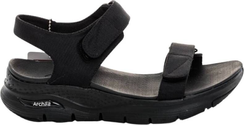 Skechers Comfortabele Arch Fit Sandalen voor Reizen Black Dames - Foto 4