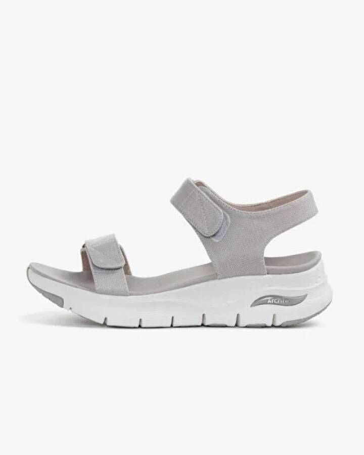 Skechers Comfortabele Arch Fit Sandalen voor Reizen Gray Dames - Foto 4