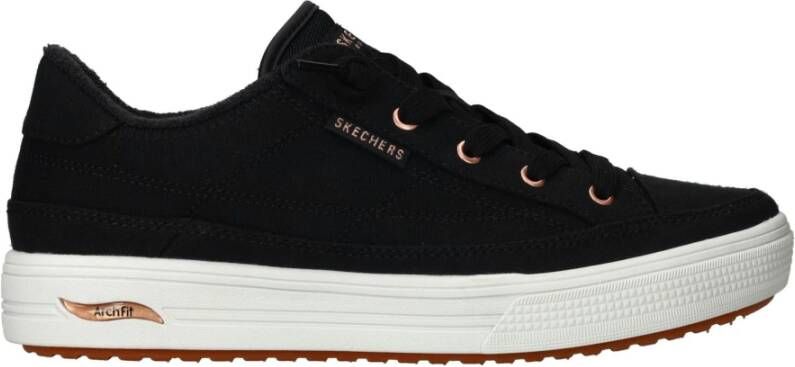 Skechers Comfortabele Arch Fit Vegan Instapper Black Dames