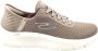 Skechers Comfortabele beige hardloopschoenen voor dames - Thumbnail 1