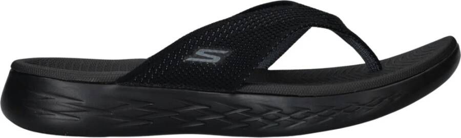 Skechers Comfortabele On The Go 600 Flourish slipper Black Dames