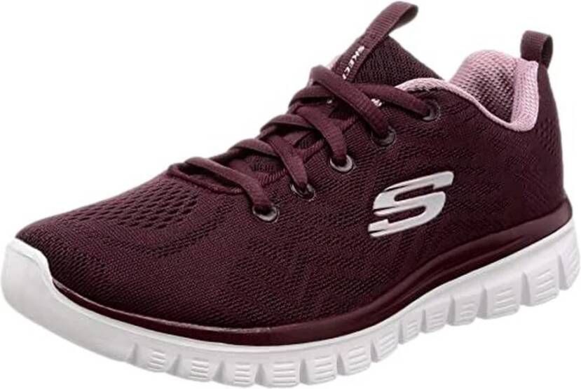 Skechers Comfortabele Sneakers voor Dames Rood Heren - Foto 2