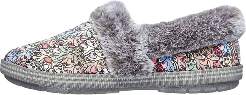 Skechers Comfortabele Stijlvolle Pantoffels Gray Dames