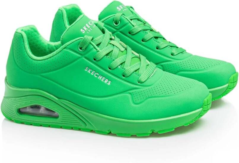 Skechers Dames Air Stand Sneakers Green Dames