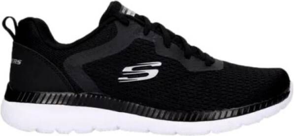 Skechers Textiel Synthetische Sneakers Black